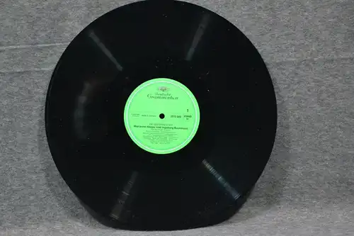 Schallplatte, LP, Gestundete Zeit, Marianne Hoppe liest Ingeborg Bachmann, 1974