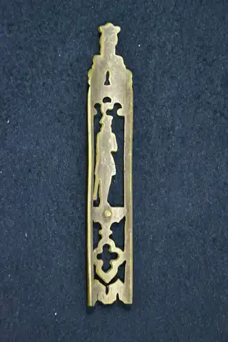 Zierornament, für Spazierstock oder Möbel, Messing,  etwa 1900