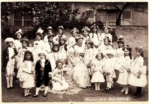 Fotografie,s/w,1909,Altkirch i.E.,Kinderbund des Vaterländischen Frauenvereins