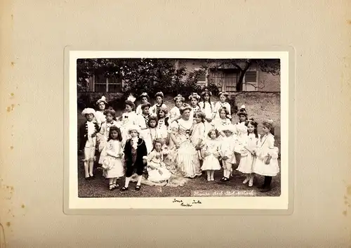 Fotografie,s/w,1909,Altkirch i.E.,Kinderbund des Vaterländischen Frauenvereins