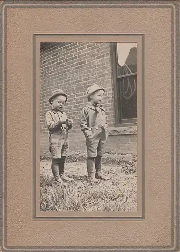 Fotografie, s/w, monochrom, kleine Jungs, 1925