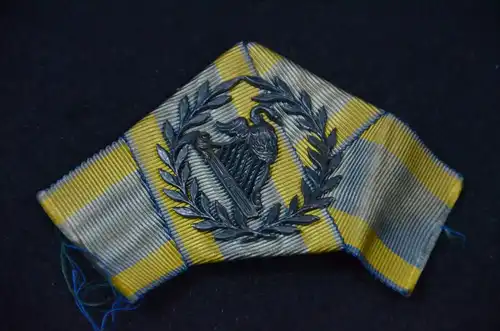 Plakette, Ansteckplakette, Musikverein, Harfe mit Schwan, etwa 1900