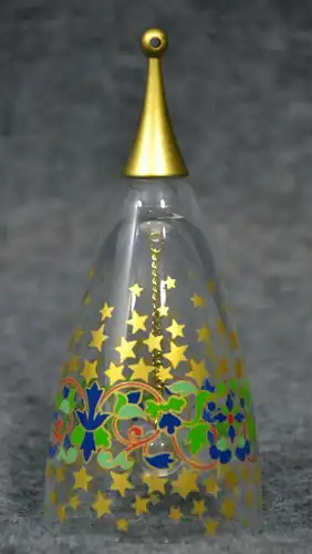 Glas, Christbaumschmuck, Glöckchen, Sterne