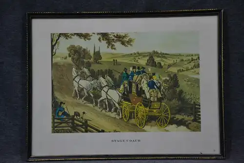 Lithografie, Stage Coach