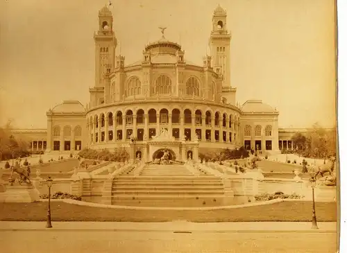 Fotografie,Frankreich,Paris, Palais du Trocadero,ca 1890