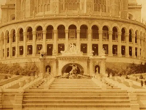 Fotografie,Frankreich,Paris, Palais du Trocadero,ca 1890