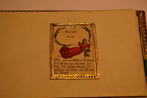 Briefschatulle, Poesiealbum,ab 1840-70, Karton lackiert,mit vielen Briefen,Etui