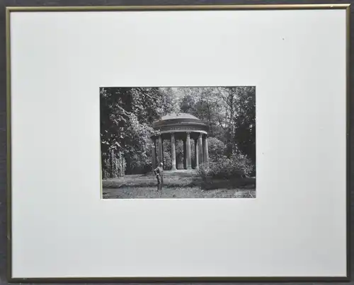 Fotografie,Rom, Villa Borghese,Tempietto di Esculapio, Italien, etwa 1960