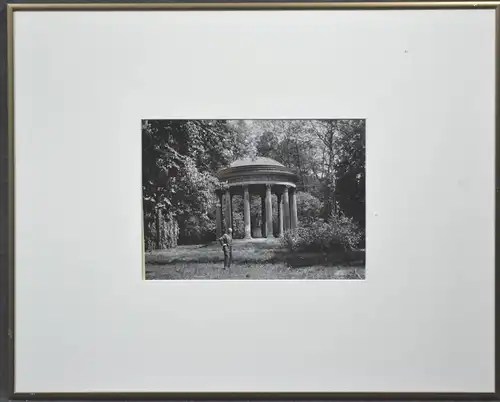 Fotografie,Rom, Villa Borghese,Tempietto di Esculapio, Italien, etwa 1960