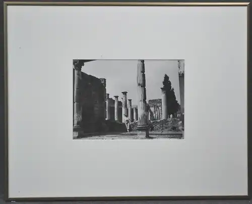 Fotografie,Basilika in Pompeij, Italien, etwa 1960
