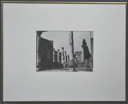 Fotografie,Basilika in Pompeij, Italien, etwa 1960