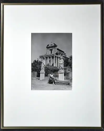 Fotografie,Miranda, Haus der Vestalinnen, Kirche San Lorenzo, etwa 1960