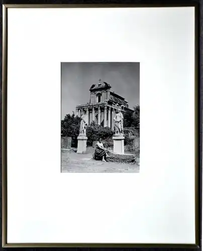 Fotografie,Miranda, Haus der Vestalinnen, Kirche San Lorenzo, etwa 1960