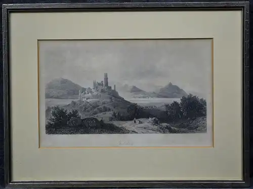 Stahlstich, Bad Godesberg, etwa 1870, gest. Emminger