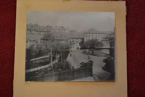 Fotografie,Simon Walsers Mühle,München,Thierschstr Isarkanal,Lehel Rep.ca.1950,