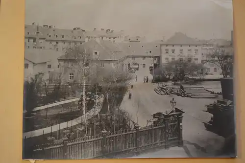 Fotografie,Simon Walsers Mühle,München,Thierschstr Isarkanal,Lehel Rep.ca.1950,