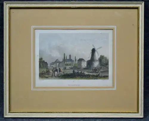 Stahlstich handkolor., Solingen, gez. Verhas, gest. H. Winkles , 18. Jhdrt.