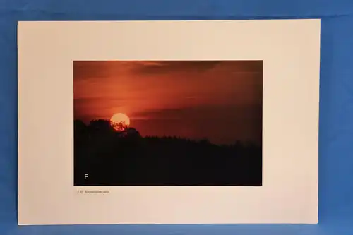 Fotografie,Sonnenuntergang in Niederbayern