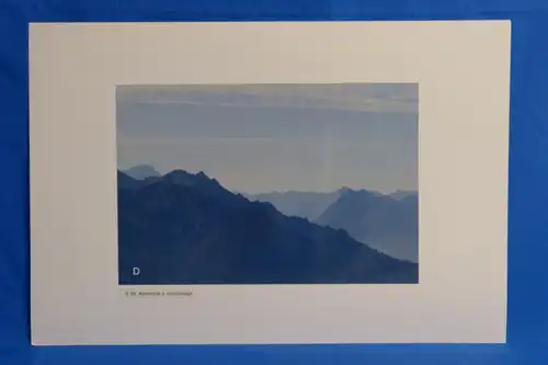 Fotografie, Alpenblick Krottenkopf, Bayerische Alpen