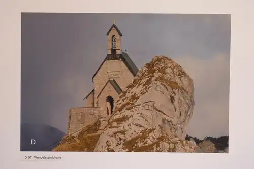 Fotografie, Kirche auf dem Wendelstein, Bayerische Alpen