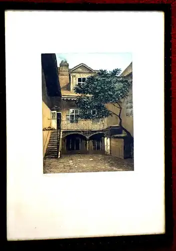 Farblithographie, Wien Schuberthof, ca. 1930