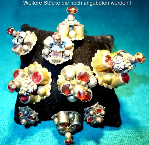 Trachtenschmuck,Haarnadel,19.Jhdt, versilbert,wohl Siebenbürgen,zweites Angebot