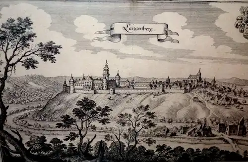 Langenberg,Kupferstich,1648,Matthaeus Merian,Pehling,Jagst