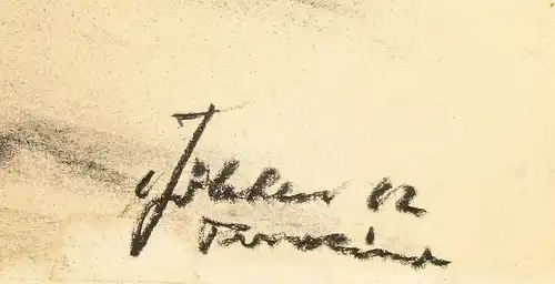 Zeichnung auf Papier,Zeichnung,Mischtechnik,Hafenszene,Schiffe auf Böcken,1962
