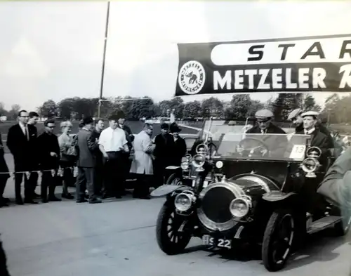 Fotografie,Oldtimer-Rallye,ca 1960,Automobilia