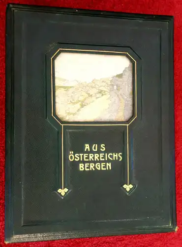 Koziol, Fritz. Aus Österreichs Bergen. 26 Lithografien um 1920,im Schuber