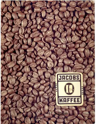 Fotografie, Jacobs Kaffee ,Vintage-Künstlerphoto,ca 1960, J.Schuster