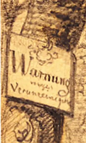 Bleistiftzeichnung,v.Hagen,Goethe,Weimar,Gleichnis Paradox Reinheit,Verunreinigu