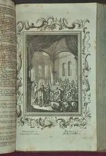 Biblia Sacra,2 Bände 1763,Vulgatae Editionis,  Sixti V. Pontificis Max.