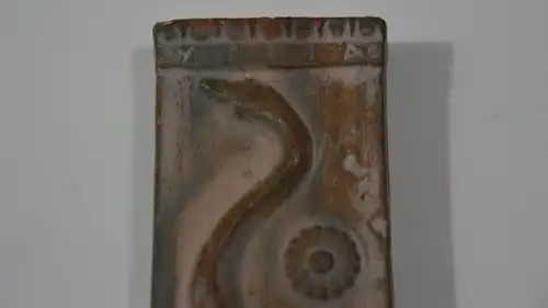 Keramik, Aeskulap-Symbol mit Schlange, Griechenland