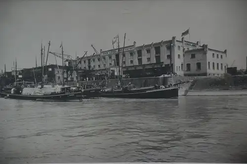 Fotografie, monochrom, Lersch und Kruse Werft, Mannheim, etwa 1900