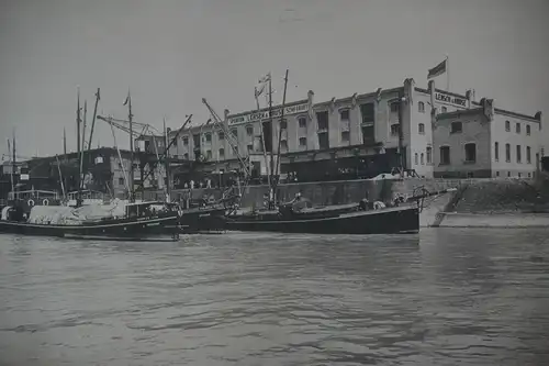 Fotografie, monochrom, Lersch und Kruse Werft, Mannheim, etwa 1900