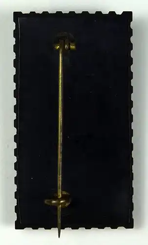 Trauerschmuck, Brosche aus Gagat, Blumendarstellung, um 1930