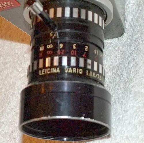 Photografica,Filmkamera, Leicina 8SV Filmkamera Objektiv Vario 1,8/7,5-35mm