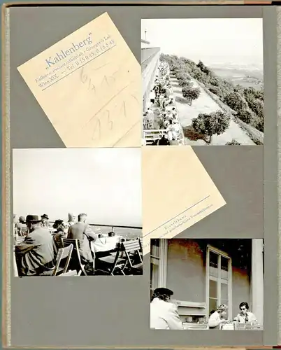 Photoalbum von Gert Mähler aus dem Jahr 1956