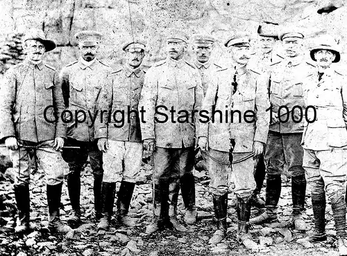 Fotografie,Deutsche Kolonie,Süd-West-Afrika,Kolonialtruppen1904/6,Originalfoto