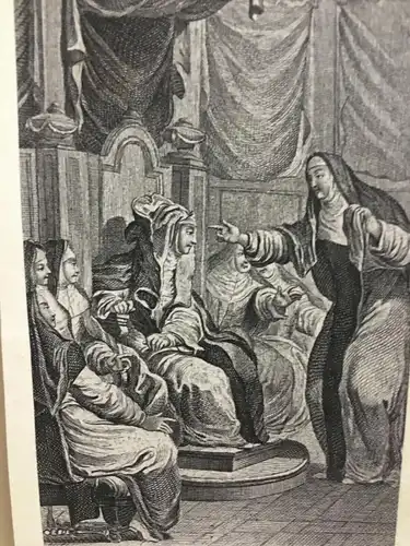 Kupferstich,Illustration n. Charles Eisen zu Tales & Novels,Jean de La Fontaine