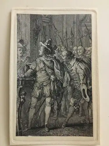 Kupferstich,Illustration n. Charles Eisen zu Tales & Novels,Jean de La Fontaine