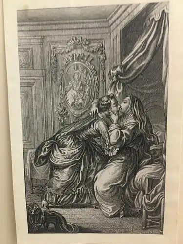 Kupferstich,Illustration n. Charles Eisen zu Tales & Novels,Jean de La Fontaine