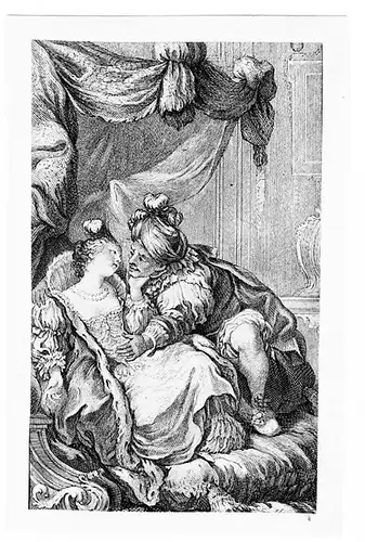 Kupferstich,Illustration n. Charles Eisen zu Tales & Novels,Jean de La Fontaine