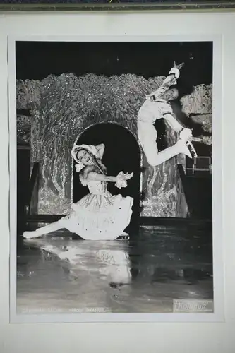 Fotografie, Eiskunstlauf, Icecapades, Käthe Saller, Fred Emanuel, etwa 1952