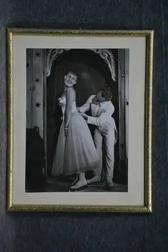 Fotografie, Eiskunstlauf, Icecapades, Käthe Saller, Fred Emanuel, etwa 1952