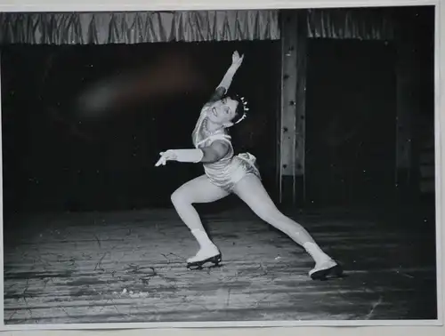 Fotografie, Eiskunstlauf, Icecapades, Käthe Saller, Fred Emanuel, etwa 1950