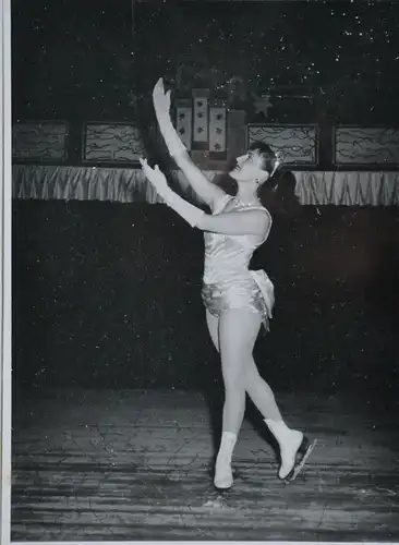 Fotografie, Eiskunstlauf, Icecapades, Käthe Saller, Fred Emanuel, etwa 1950