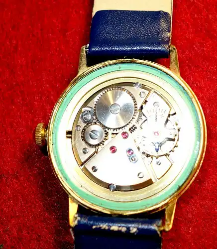Vintage Armbanduhr,Zentra,1960,Deutschland,mechanisch, vergoldet