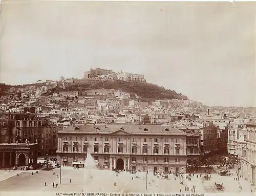 Fotografie, Fr. Alinari, Napoli, Certosa di S. Martino, #11958, ca 1890